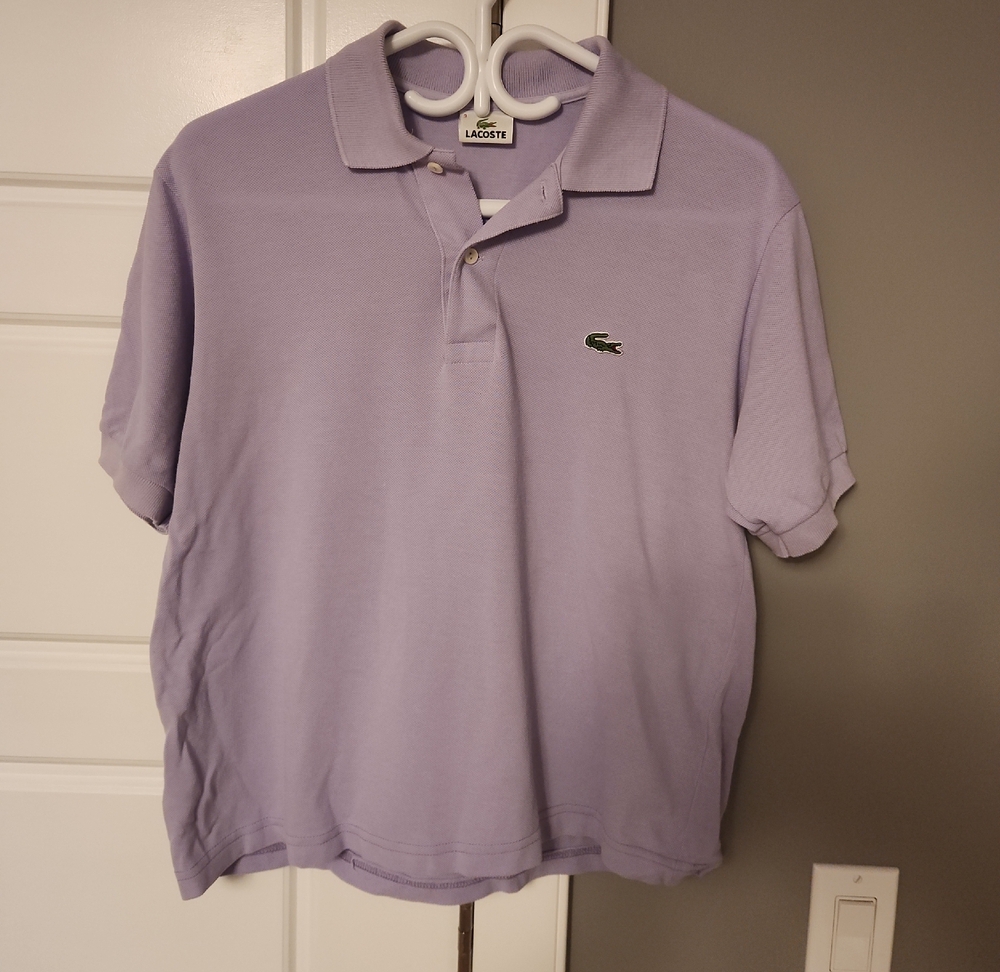 Lacoste Women's Lavender Polo Shirt